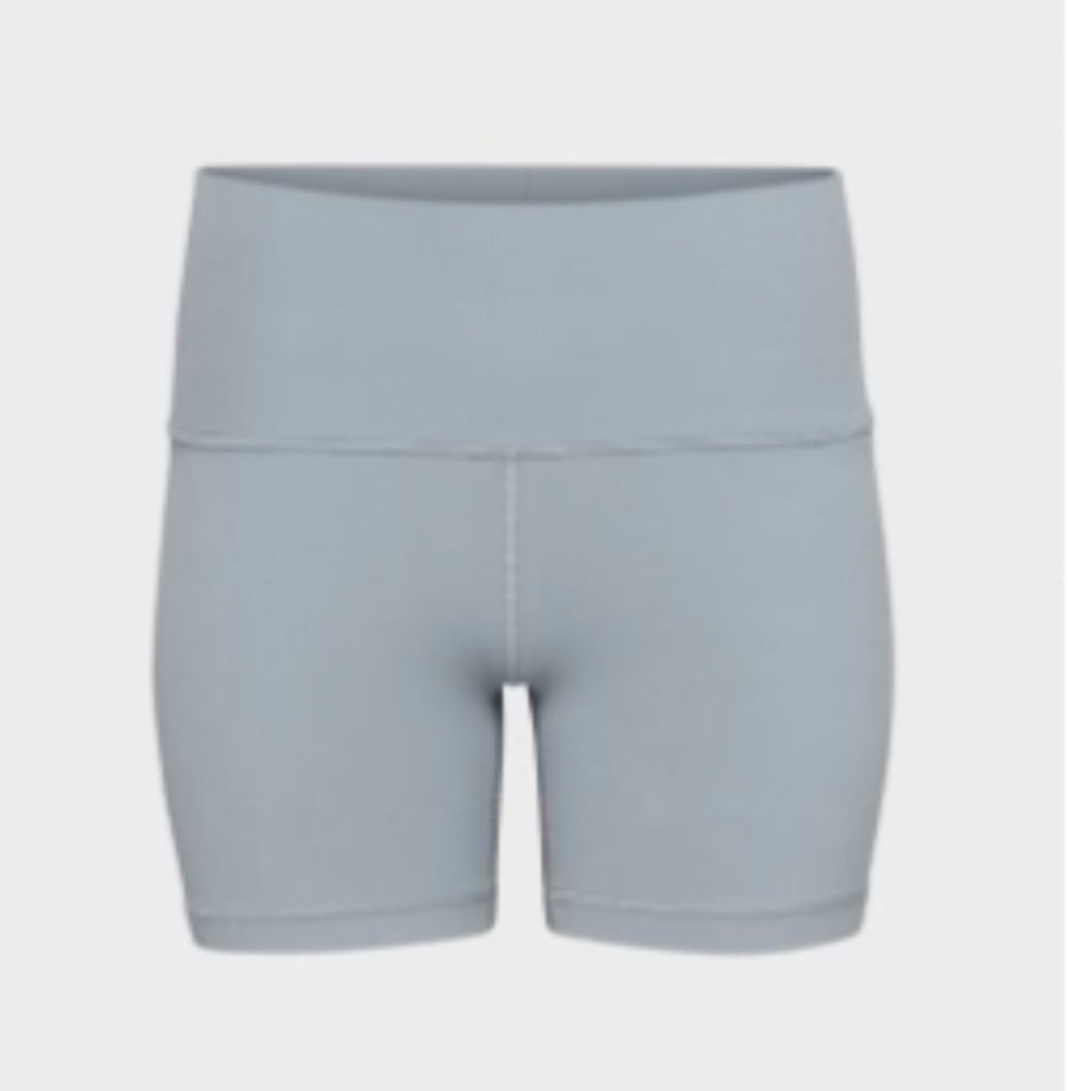 Aritzia Blue/grey biker shorts